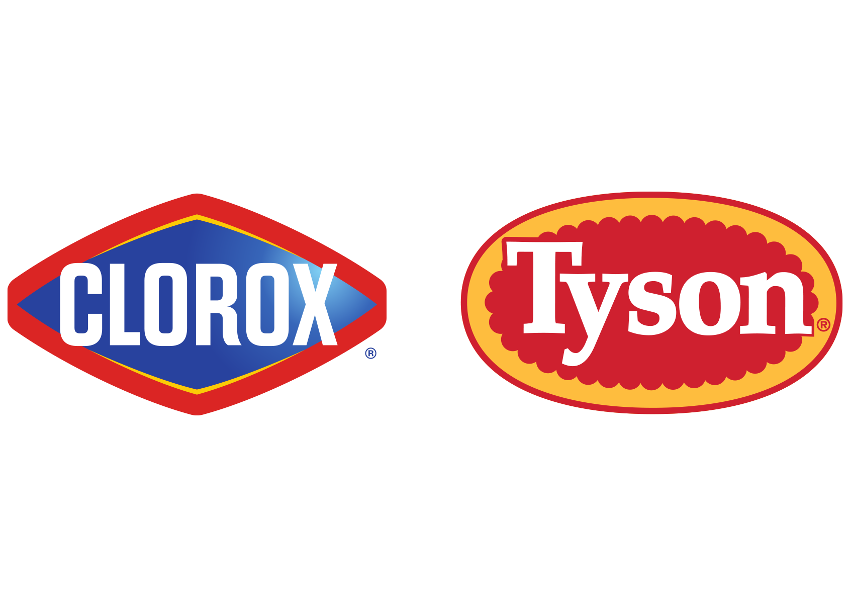 Clorox Tyson logos